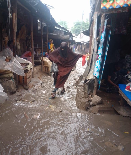 Access to clinics during floods in Matopeni